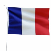 Marineo Gastlandflagge Bootsfahne Gastflagge Fahne Flagge f&uuml;r Boot oder Motorrad - 20 x 30cm, Frankreich