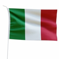 Marineo Gastlandflagge Bootsfahne Gastflagge Fahne Flagge f&uuml;r Boot oder Motorrad - 20 x 30cm, Italien