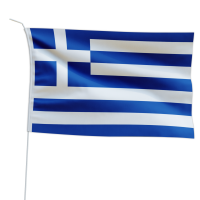 Marineo Gastlandflagge Bootsfahne Gastflagge Fahne Flagge f&uuml;r Boot oder Motorrad - 20 x 30cm, Griechenland