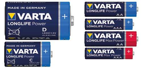 Batterie Alkaline Longlife &amp; Maxi Tech