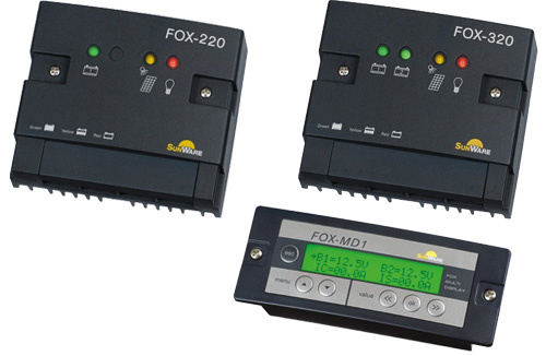 Solarregler Serie FOX 220 &amp; 320