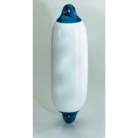 MAJONI Combi-Fender - 12 x 45 cm, wei&szlig;/blau